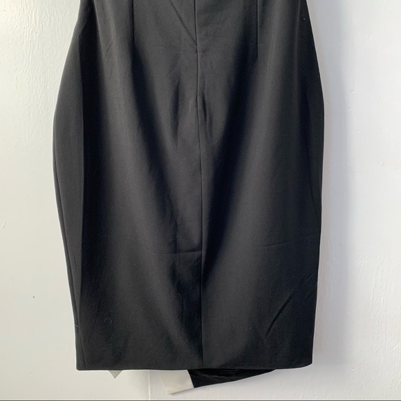 Bebe Strapless Asymmetrical Dress Sz 12 - Picture 7 of 9